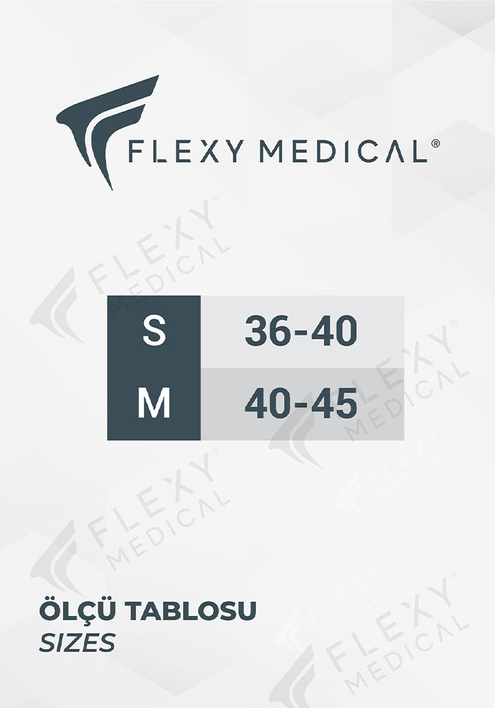 FlexyStep™ Ortopedik Silikon Kumaş Topuk Çorabı (2 Adet) - Topuk Dikeni Tabanlık, Ayak Nasır ve Çatlak Giderici Koruyucu, Ağrı Kesici Topuk Nemlendirici Jel Çorap