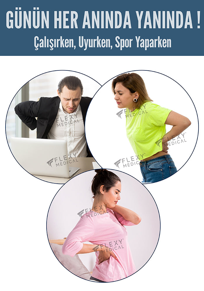 Flexy Medical Siyah Bel Korsesi - Bel Fıtığı Korsesi - 4 Balen Destekli Medikal Korse - Bel ve Sırt Ağrısı İçin Ortopedik Ayarlanabilir Cırtlı Bel Kemeri Kadın Erkek Uygun Bel Destek Korsesi