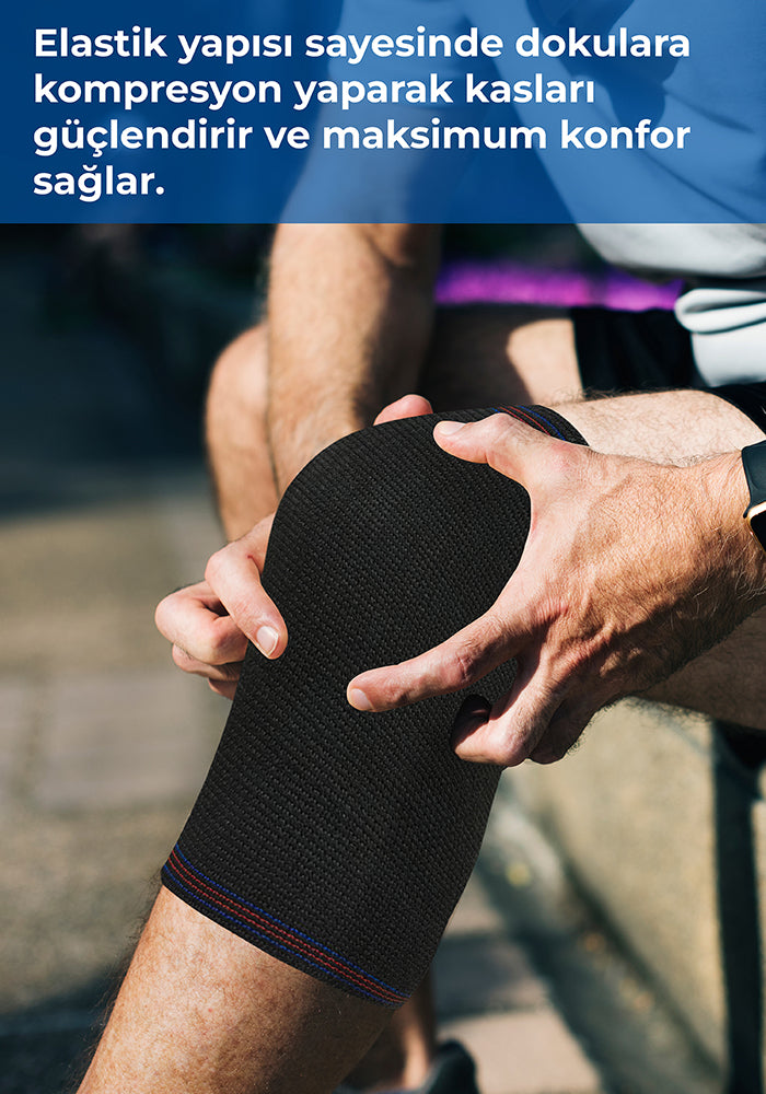 FlexyTherm™ Termal Siyah Yün Dizlik Sıcak Tutan Diz Koruyucu Esnek Kaymaz Diz Destekleyici Günlük Kullanım Soğuk Hava İçin Konforlu Unisex Diz Bandı Romatizma Ağrı Destek Dizliği İçlik Kullanımına Uygun