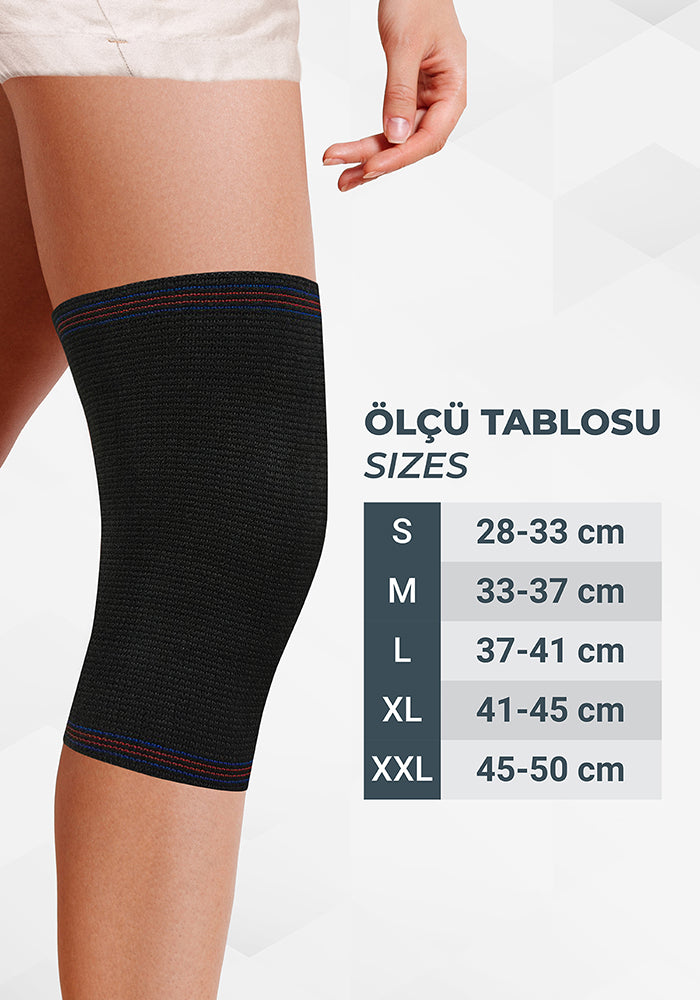 FlexyTherm™ Termal Siyah Yün Dizlik Sıcak Tutan Diz Koruyucu Esnek Kaymaz Diz Destekleyici Günlük Kullanım Soğuk Hava İçin Konforlu Unisex Diz Bandı Romatizma Ağrı Destek Dizliği İçlik Kullanımına Uygun