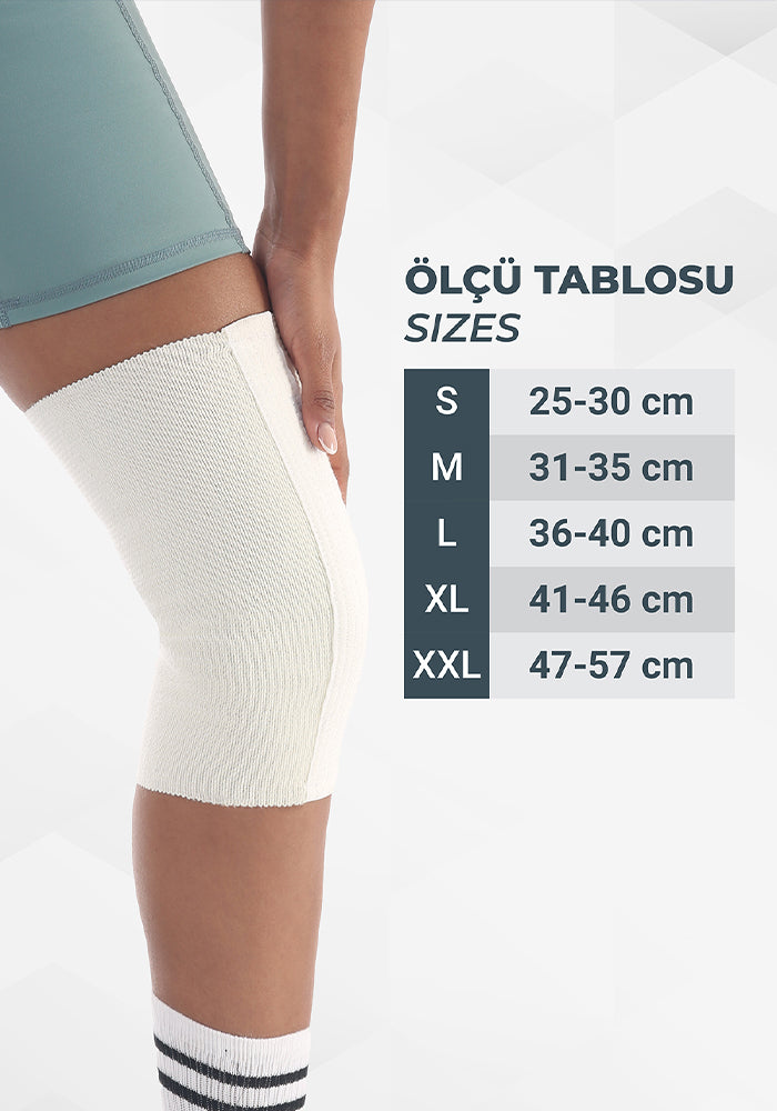 FlexyTherm™ Termal Yün Dizlik Sıcak Tutan Diz Koruyucu Esnek Kaymaz Diz Destekleyici Günlük Kullanım Soğuk Hava İçin Konforlu Unisex Diz Bandı Romatizma Ağrı Destek Dizliği İçlik Kullanımına Uygun