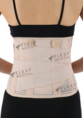 Flexy Medical Çelik Balenli Lumbostad Korse 26cm - Ortopedik Bel Fıtığı Korsesi Medikal Bel Destek Kemeri Ameliyat Sonrası Koruyucu Bel Ağrısı Giderici Esnek Ayarlanabilir Bel Korsesi